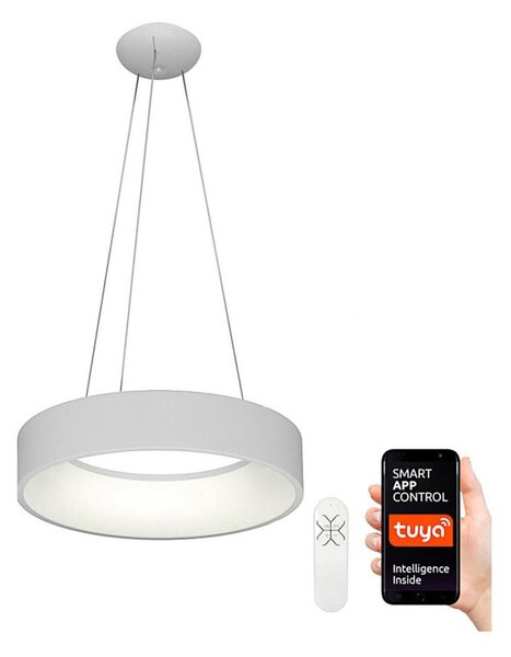 Immax NEO 07022L- Lampadario LED dimmerabile con telecomando AGUJERO LED/39W/230V