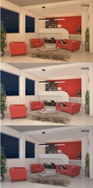 Immax NEO - Lampadario LED dimmerabile a sospensione con filo LIMITADO LED/39W/230V 60 cm nero
