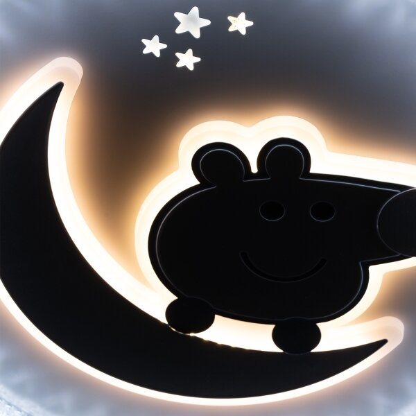 Brilagi - Plafoniera a LED per bambini PIGGY LED/70W/230V 3000/4500/6000K