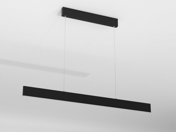 Immax NEO 07076L - Lampadario LED dimmerabile nero LISTON LED/18W/230V + DO