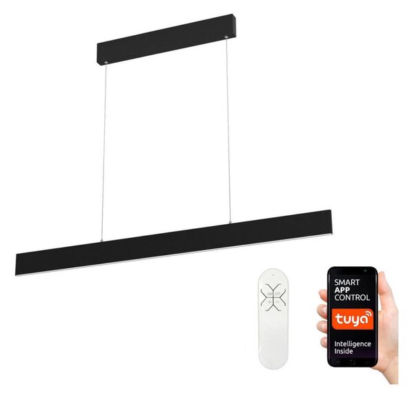 Immax NEO 07076L - Lampadario LED dimmerabile nero LISTON LED/18W/230V + DO
