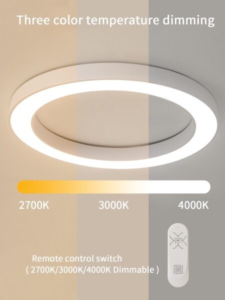Immax NEO 07213L-Luce LED dimmerabile PASTEL LED/68W/230V 95cm bianco Tuya+RC