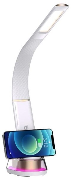 Immax 08974L - LED RGB Lampada da tavolo dimmerabile CORELLA LED/7W/12/230V bianco