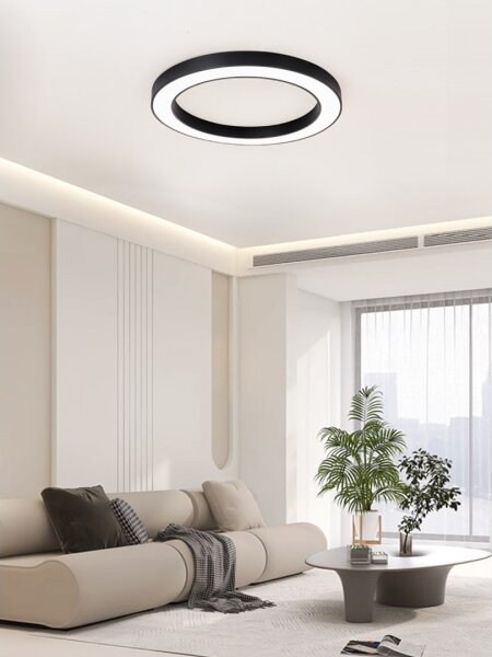 Immax NEO 07210L-Luce LED dimmerabile PASTEL LED/68W/230V 95cm nero Tuya+RC