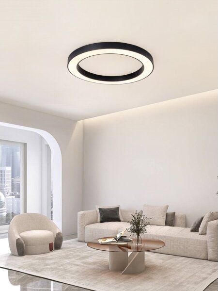 Immax NEO 07210L-Luce LED dimmerabile PASTEL LED/68W/230V 95cm nero Tuya+RC