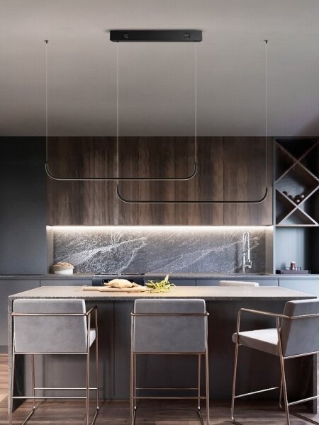 Immax NEO 07226L - Lampadario a sospensione con filo LED dimmerabile PATTINI LED/53W/230V Tuya+RC