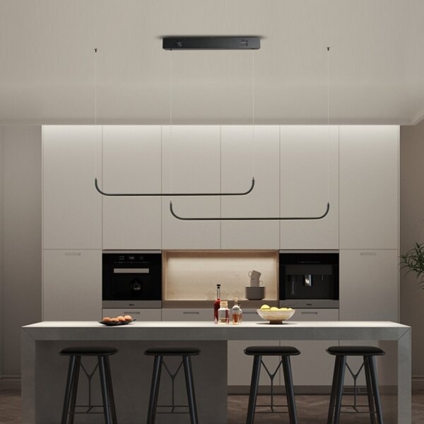 Immax NEO 07226L - Lampadario a sospensione con filo LED dimmerabile PATTINI LED/53W/230V Tuya+RC