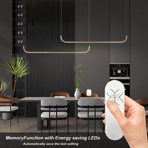 Immax NEO 07228L - Lampadario a sospensione con filo LED dimmerabile PATTINI LED/53W/230V Tuya+RC