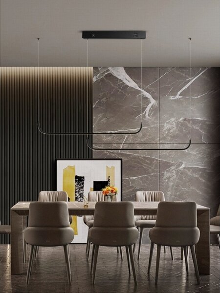 Immax NEO 07226L - Lampadario a sospensione con filo LED dimmerabile PATTINI LED/53W/230V Tuya+RC