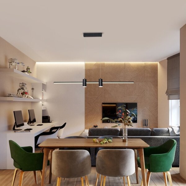 Immax NEO 07230L - Lampadario a sospensione con filo LED dimmerabile LITE ESTRELAS LED/30W/230V+ +TC