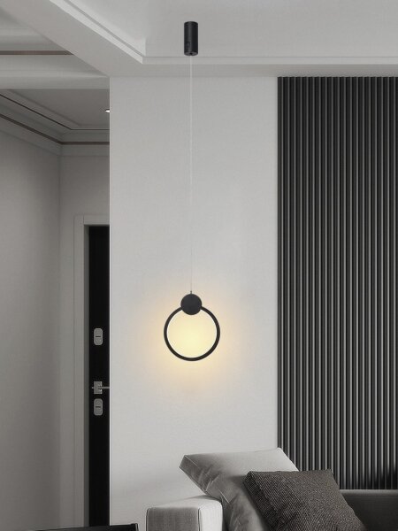 Immax NEO 07233L - Lampadario a sospensione con filo LED dimmerabile LITE OVALE LED/18W/230V Tuya + +TC