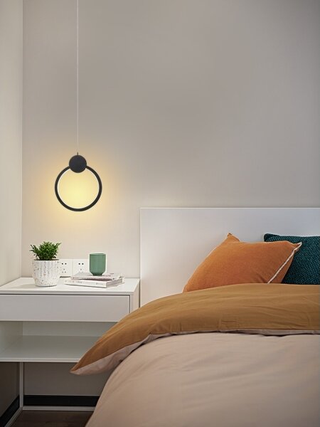 Immax NEO 07233L - Lampadario a sospensione con filo LED dimmerabile LITE OVALE LED/18W/230V Tuya + +TC