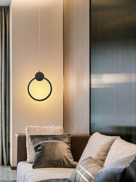 Immax NEO 07233L - Lampadario a sospensione con filo LED dimmerabile LITE OVALE LED/18W/230V Tuya + +TC