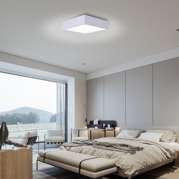 Immax NEO 07238L - Plafoniera LED dimmerabile CANTO 22W/230V bianco Tuya +RC