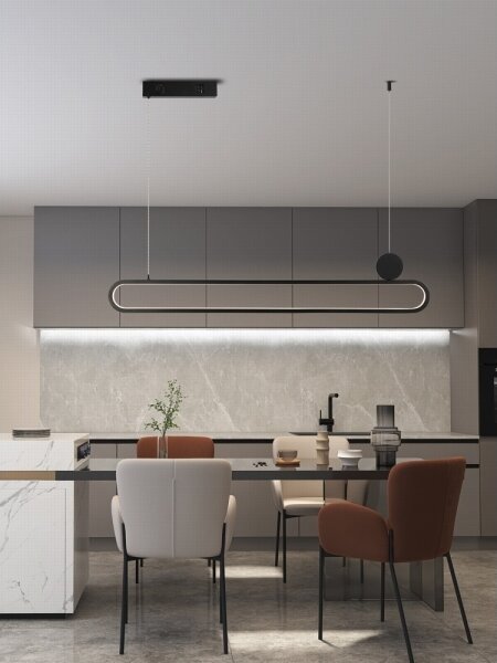Immax NEO 07231L - Lampadario a sospensione con filo LED dimmerabile LITE OVALE LED/50W/230V + +TC