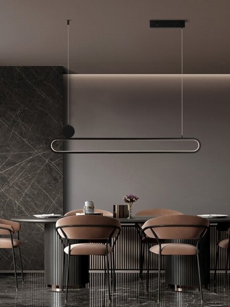 Immax NEO 07231L - Lampadario a sospensione con filo LED dimmerabile LITE OVALE LED/50W/230V + +TC