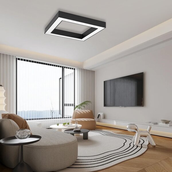 Immax NEO 07239L - Luce LED dimmerabile CANTO LED/60W/230V nero Tuya + +TC