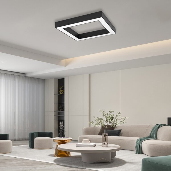 Immax NEO 07239L - Luce LED dimmerabile CANTO LED/60W/230V nero Tuya + +TC
