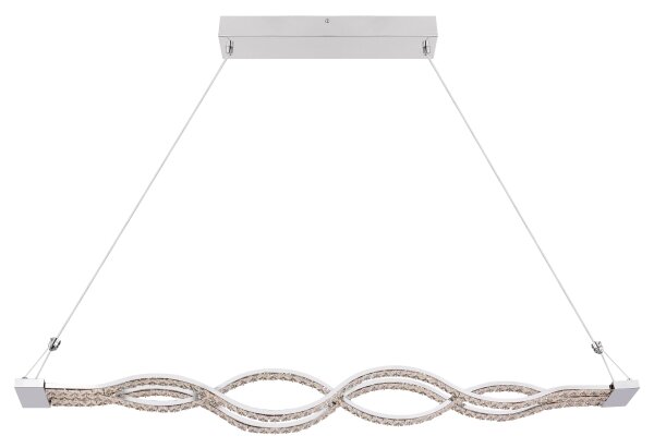 Globo 67109-30 - Lampada a sospensione dimmerabile su cavo PILLA LED/30W/230V + telecomando