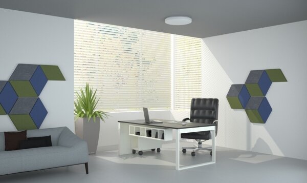 Immax 08219L - Plafoniera LED con telecomando STARS LED/42W/230V 40 cm