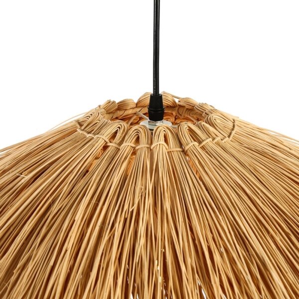 Immax 08272L - Lampadario a sospensione con filo NATURALEZA 1xE27/40W/230V diametro 55 cm rattan