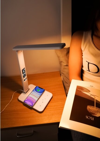 Brilagi- Lampada LED dimmerabile con ricarica wireless REGINA LED/8,5W/230V bianca