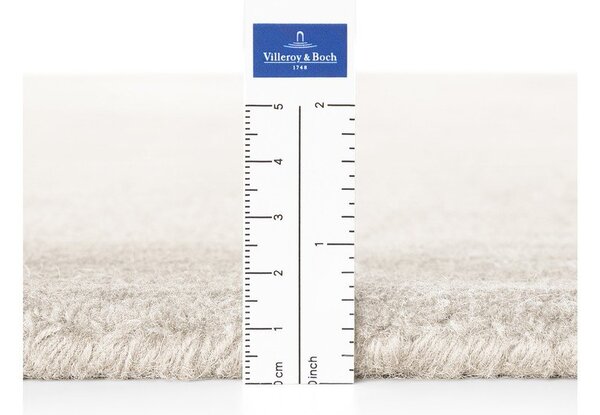 Tappeto rotondo color crema in misto lana tessuto a mano ø 160 cm Kari Organic – Villeroy&Boch