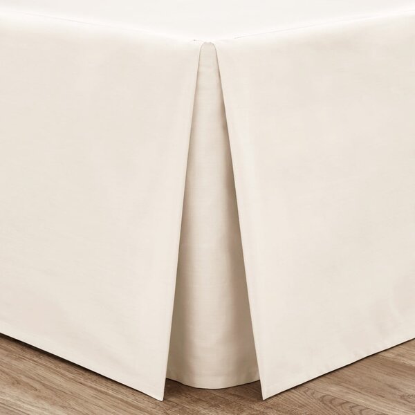 Coprirete per letto color crema in percalle 150x200 cm Easy Iron Percale – Catherine Lansfield