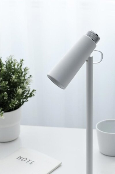 Immax 08990L - Lampada da tavolo LED dimmerabile con Qi di ricarica TIT LED/12W/230V bianco