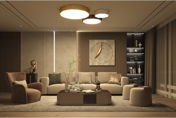 Immax NEO 07130-B60-LED SMART Lampada dimmerabile DIAMANTE LED/43W/230V+RC 60cm