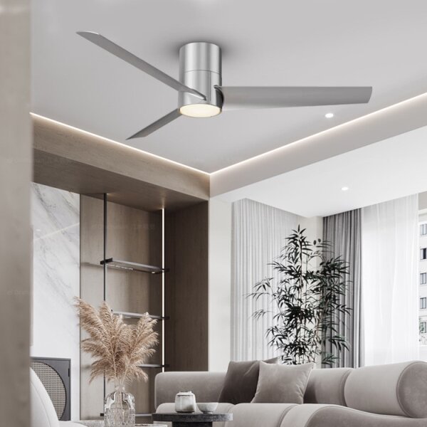 ZEVENTI - Ventilatore da soffitto BARROSA LED/18W/230V Wi-Fi Tuya + telecomando