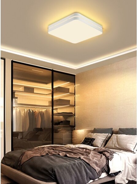Immax NEO 07155-W30 - Luce LED dimmerabile PERFECTO 24W/230V Wi-Fi Tuya + TC