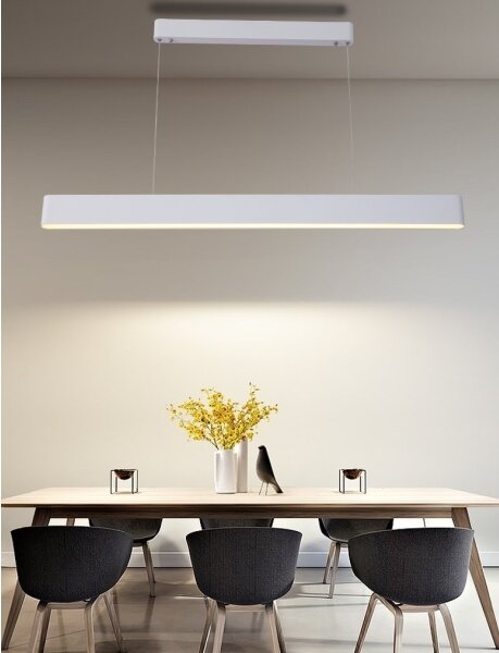 Immax NEO 07157-W120X-LED RGB+CCT Lampadario dimmerabile MILANO LED/40W/230V Tuya