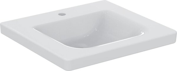Ideal Standard Connect Freedom lavabo sans barrière, 600mm, 1 trou pour robinet, sans trop-plein, E548501, E548501