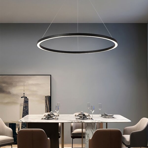 Immax NEO 07158-B80 - LED Lampadario dimmerabile FINO LED/60W/230V Tuya nero + tc