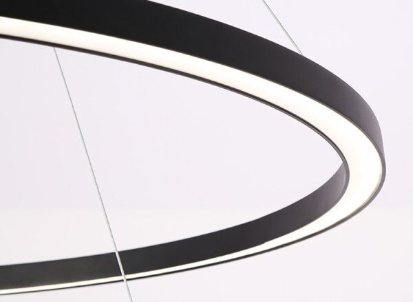 Immax NEO 07158-B80 - LED Lampadario dimmerabile FINO LED/60W/230V Tuya nero + tc