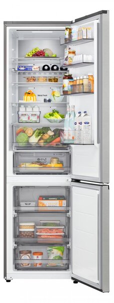 Lg Frigorifero Combinato Capacit 375 Litri Classe energetica C Raffreddamento No Frost colore Argento - GBBS525CPY.APYQEUZ