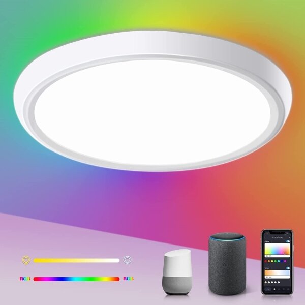 Immax NEO 07164-40- LED RGB+CCT Lampada dimmerabile 50W/230V Wi-Fi Tuya+TC