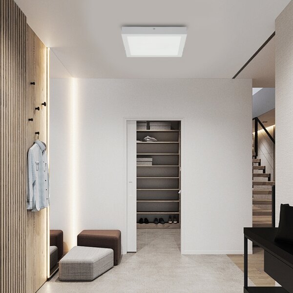 Brilagi-LED Lampada da bagno dimmerabile FRAME SMART LED/24W/230V IP44 bianca+RC