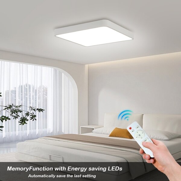 Brilagi - Lampada LED dimmerabile POOL SQUARE LED/48W/230V 3000-6000K 50x50 cm bianco+D