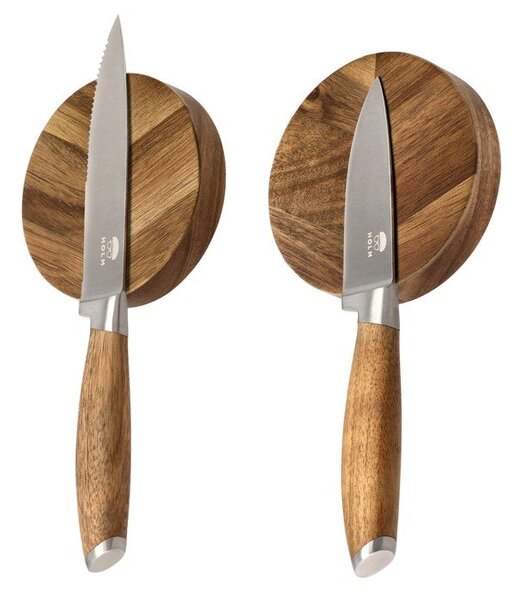 Portacoltelli magnetico in legno – Holm