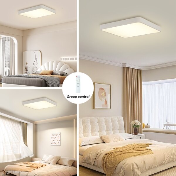 Brilagi - Lampada LED dimmerabile POOL SQUARE LED/48W/230V 3000-6000K 50x50 cm bianco+D