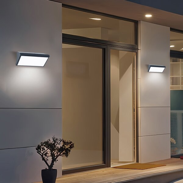 Brilagi - Applique da esterno LED con sensore TRIANGLE LED/20W/230V antracite