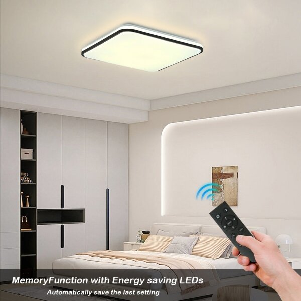 Brilagi - Plafoniera LED dimmerabile SMART LED/36W/230V 53x53 cm Wi-Fi Tuya + telecomando
