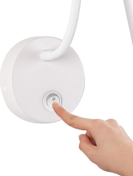 Brilagi - LED Lampada flessibile da muro MAYA LED/3W/230V 4000K bianco