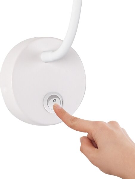Brilagi - LED Lampada flessibile da muro MAYA LED/3W/230V 4000K bianco/oro