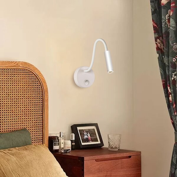 Brilagi - LED Lampada flessibile da muro MAYA LED/3W/230V 4000K bianco