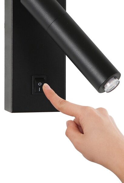 Brilagi - Luce Spot da parete LED dimmerabile MAYA 1xG9/4W/230V nero