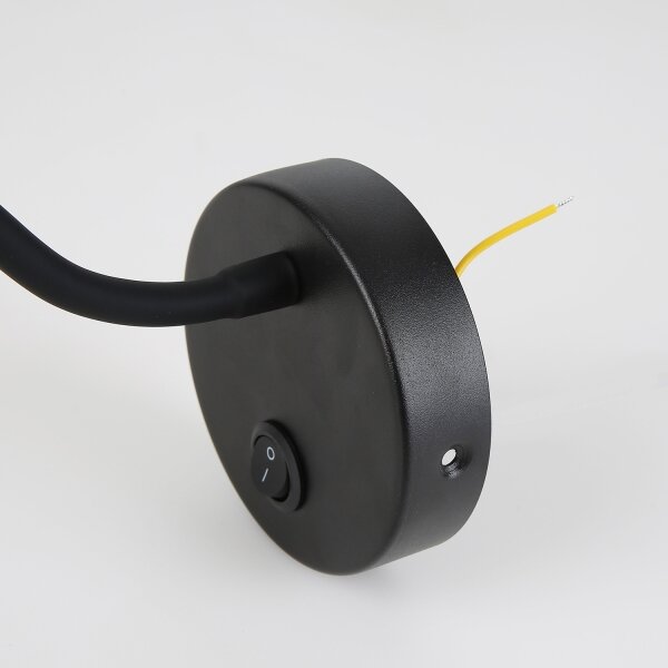 Brilagi -LED Lampada da parete flessibile dimmerabile MAYA 1xG9/4W/230V nero/oro