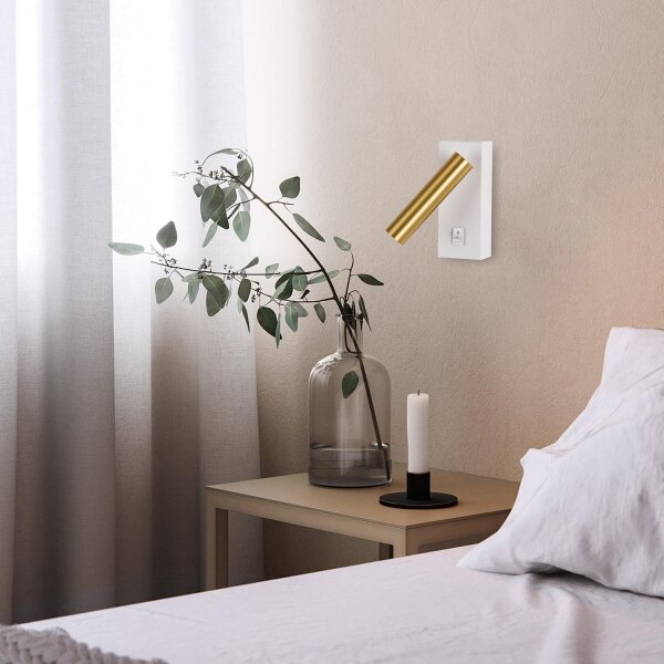 Brilagi - Luce Spot da parete a LED MAYA LED/3W/230V 4000K bianco/oro